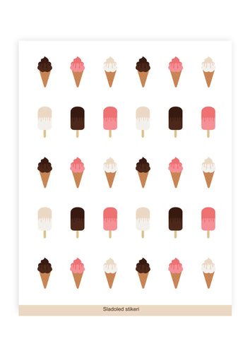 Sladoled - stikeri