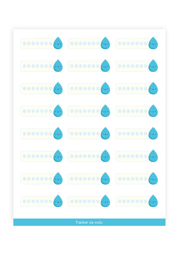 Tracker za hidrataciju